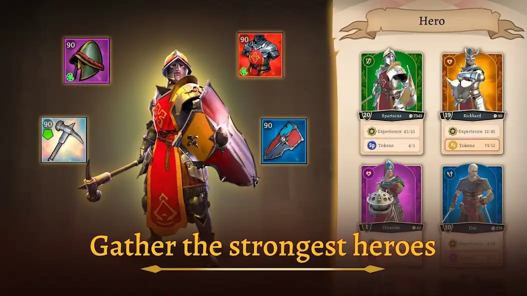 Play Masters and Heroes: Story RPG as an online game Masters and Heroes: Story RPG with UptoPlay