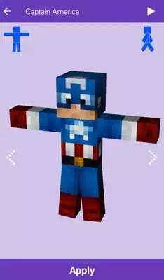 Play Master skins for Minecraft