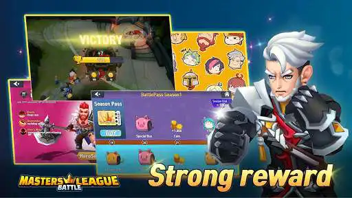 Play Masters Moba League:PvPTrainer as an online game Masters Moba League:PvPTrainer with UptoPlay