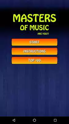 Play Masters of Music - Are You?