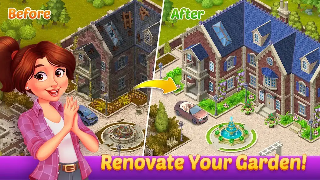 Play Match 3 Garden  and enjoy Match 3 Garden with UptoPlay