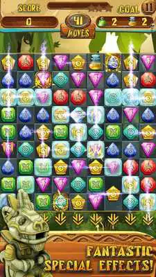 Play Match 3 Jewels: Aztec Gold