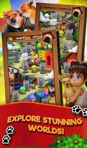 Play Match 3 Puppy Land - Matching Puzzle Game  and enjoy Match 3 Puppy Land - Matching Puzzle Game with UptoPlay