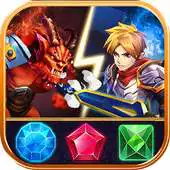 Free play online Match 3 Puzzle RPG - War of Hero - Dungeon Battle APK