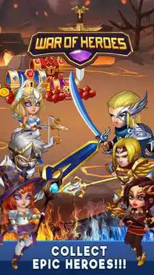 Play Match 3 Puzzle RPG - War of Hero - Dungeon Battle