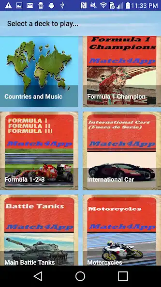 Play MATCH4APP Quartett Retro 80s Card Game and Creator  and enjoy MATCH4APP Quartett Retro 80s Card Game and Creator with UptoPlay