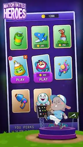 Play match battle heroes as an online game match battle heroes with UptoPlay