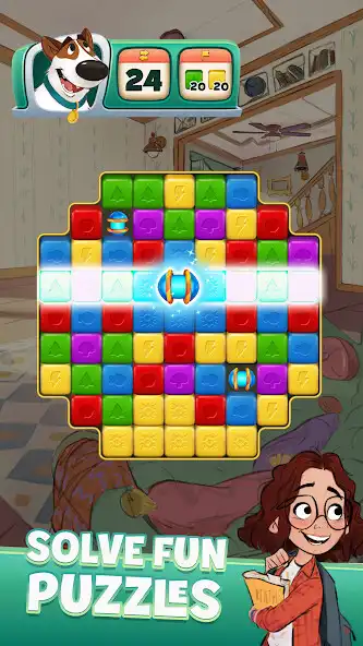 Play Match Blast: Puzzle Games  and enjoy Match Blast: Puzzle Games with UptoPlay