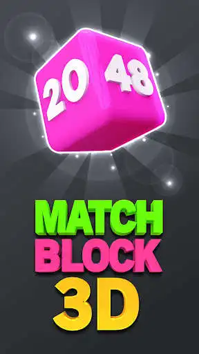 Play Match Block 3D - 2048 Merge Game  and enjoy Match Block 3D - 2048 Merge Game with UptoPlay