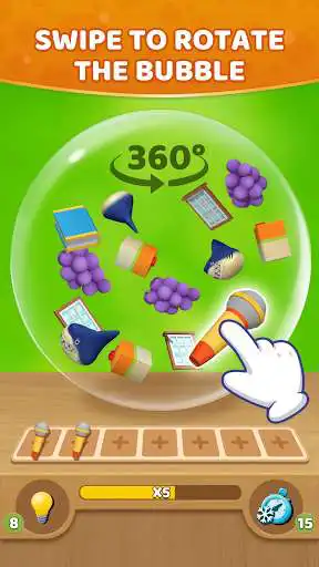 Play Match Bubble 3D as an online game Match Bubble 3D with UptoPlay