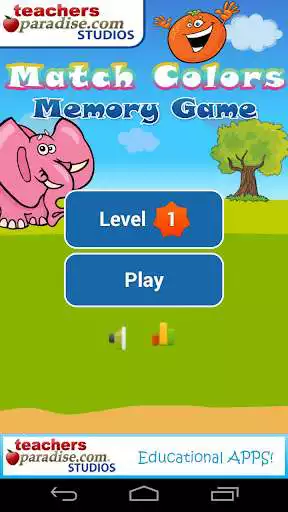 Play Match Colors! Kids Memory Game  and enjoy Match Colors! Kids Memory Game with UptoPlay