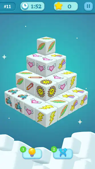 Play Match Cubes 3D - Puzzle Game as an online game Match Cubes 3D - Puzzle Game with UptoPlay
