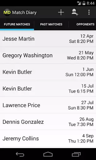 Play Match Diary  and enjoy Match Diary with UptoPlay