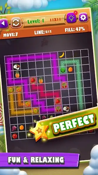 Play Match Fruit Puzzle Game as an online game Match Fruit Puzzle Game with UptoPlay