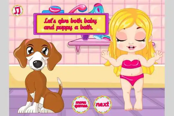 Play Matching Baby And Puppy Outfit