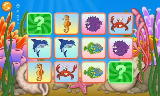 Play Matching Game - Ocean