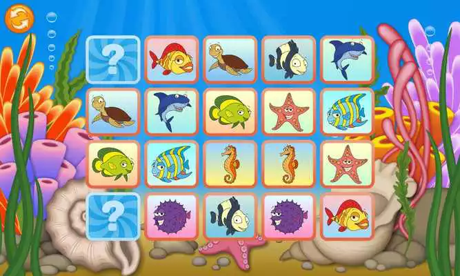 Play Matching Game - Ocean