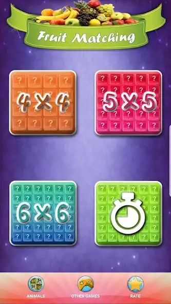 Play Matching Madness - Fruits