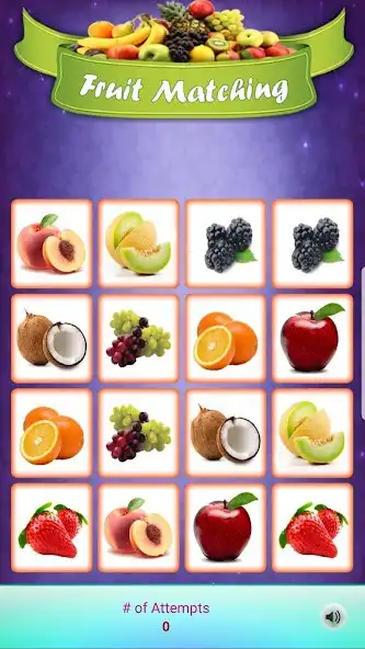 Play Matching Madness - Fruits