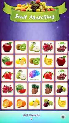 Play Matching Madness - Fruits