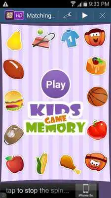 Play Matching Memory Game