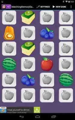 Play Matching Memory Game