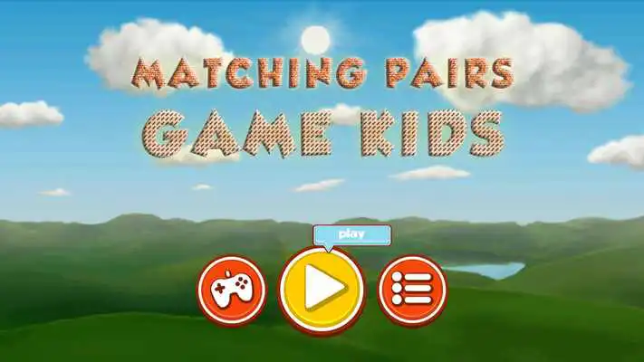 Play Matching Pairs Kids