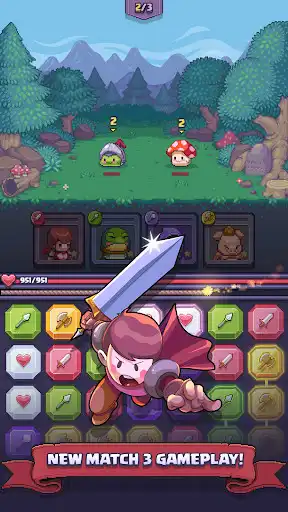 Play Match Land: Puzzle RPG  and enjoy Match Land: Puzzle RPG with UptoPlay