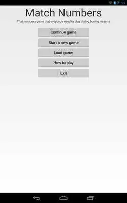 Play Match Numbers