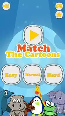 Play Match The Cartoons: Memory