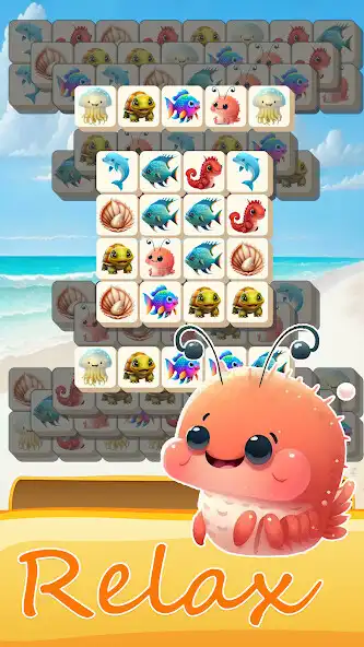 Play Match Tiles - Relax Sea Match as an online game Match Tiles - Relax Sea Match with UptoPlay