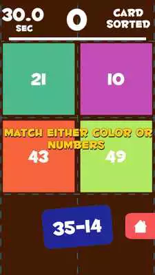 Play Match Till You Drop: Numbers
