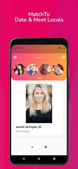 Play MatchTu - Dating, MeetUp, Chat  and enjoy MatchTu - Dating, MeetUp, Chat with UptoPlay