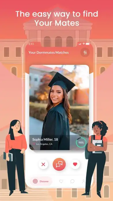 Play MatchUpMates: DormMates Finder  and enjoy MatchUpMates: DormMates Finder with UptoPlay