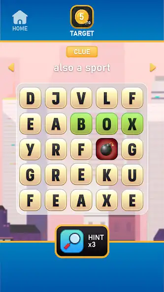 Play Matchy Words as an online game Matchy Words with UptoPlay