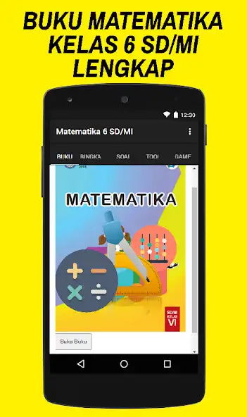 Play Matematika Kelas 6 SD/MI as an online game Matematika Kelas 6 SD/MI with UptoPlay