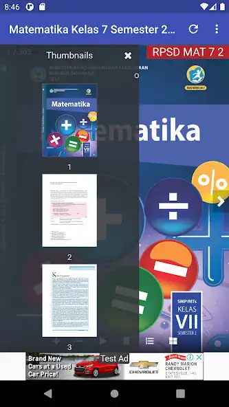 Play Matematika Kelas 7 Semester 2 Kurikulum 2013 as an online game Matematika Kelas 7 Semester 2 Kurikulum 2013 with UptoPlay