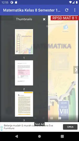 Play Matematika Kelas 8 Semester 1 Kurikulum 2013 as an online game Matematika Kelas 8 Semester 1 Kurikulum 2013 with UptoPlay