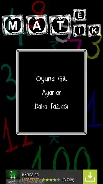 Play Matematik Oyunu Sayısal Test as an online game Matematik Oyunu Sayısal Test with UptoPlay