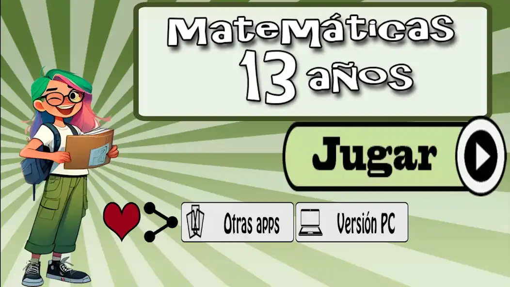 Play Matemáticas 13 años  and enjoy Matemáticas 13 años with UptoPlay