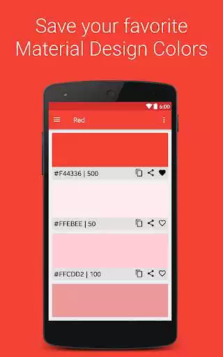 Play Material Design Colors  and enjoy Material Design Colors with UptoPlay
