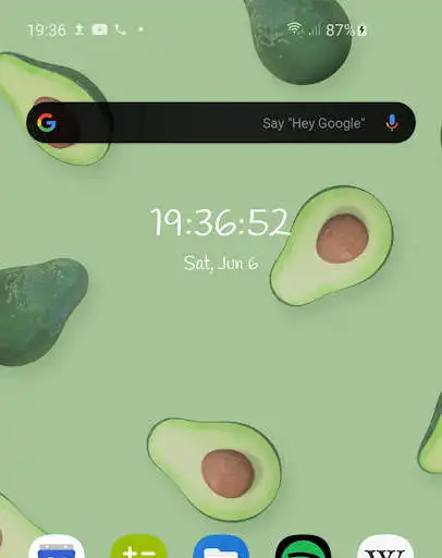 Play Material digital clock widget with google fonts as an online game Material digital clock widget with google fonts with UptoPlay
