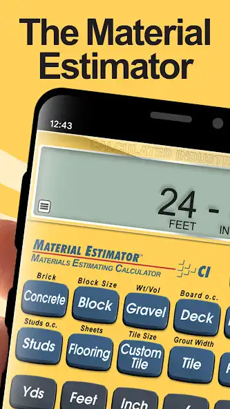 Play Material Estimator Calculator  and enjoy Material Estimator Calculator with UptoPlay