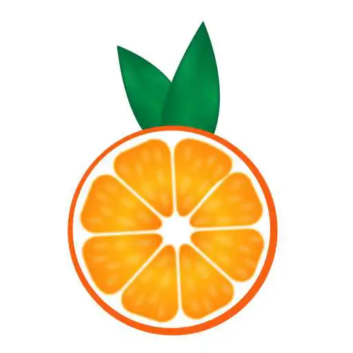 Free play online Material Orange CM Theme APK