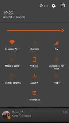 Play Material Orange CM Theme Play Material Orange CM Theme