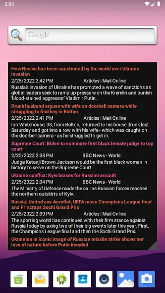 Play Material RSS - Home Widget  and enjoy Material RSS - Home Widget with UptoPlay