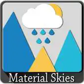 Free play online Material Skies Weather Icons APK