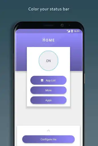 Play Material Status Bar  and enjoy Material Status Bar with UptoPlay