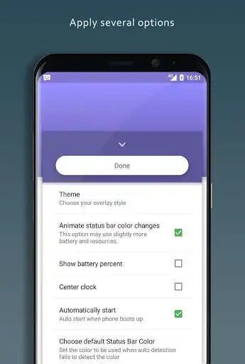 Play Material Status Bar as an online game Material Status Bar with UptoPlay
