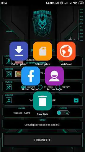 Play MaterialVPN Xtreme V2  and enjoy MaterialVPN Xtreme V2 with UptoPlay